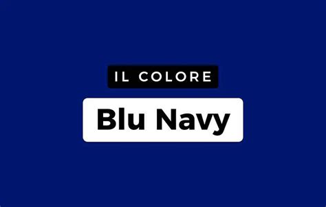 colore blu navy trek